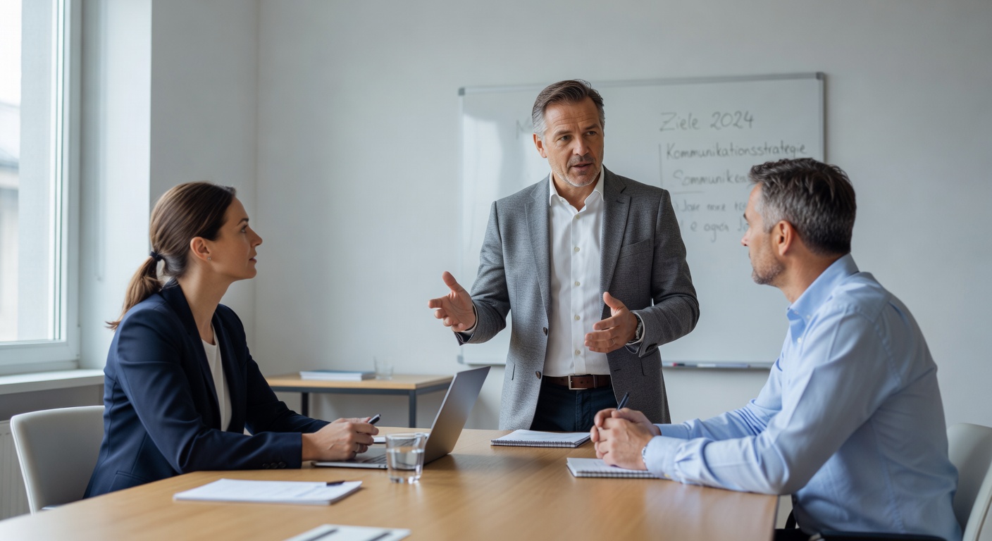 Professionelle Coaching-Sitzung im KlarWeg Institut München