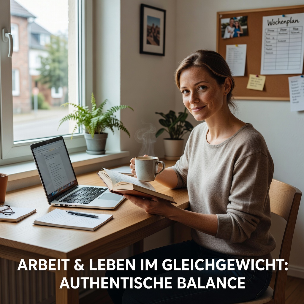 Balance zwischen Arbeit und Alltag